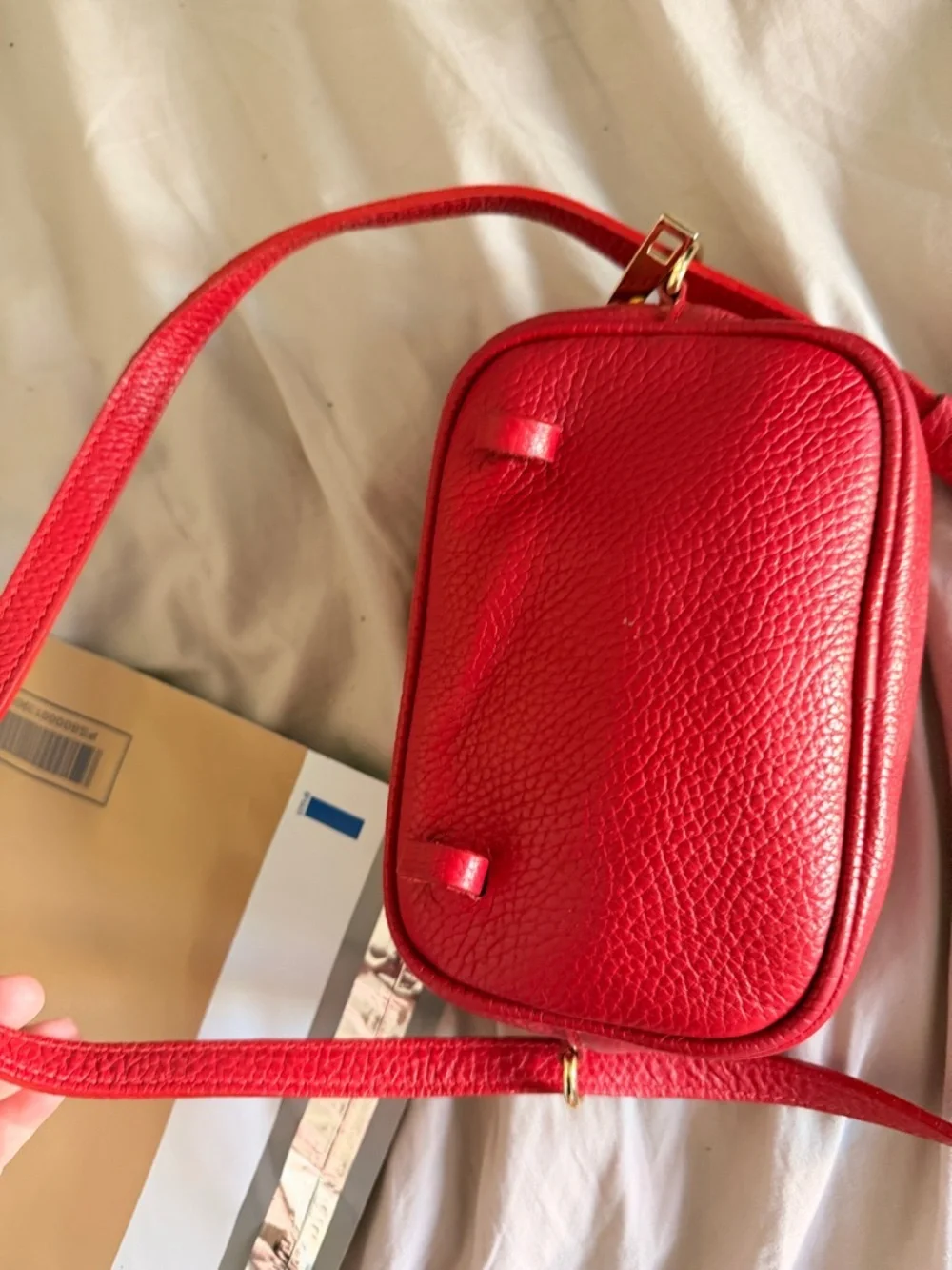Max Mara interest leather small Quilted Crossbody Bag - Women - Picture 5 of 15